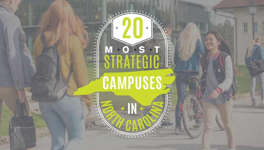 Image for 20 Most Strategic College Campuses