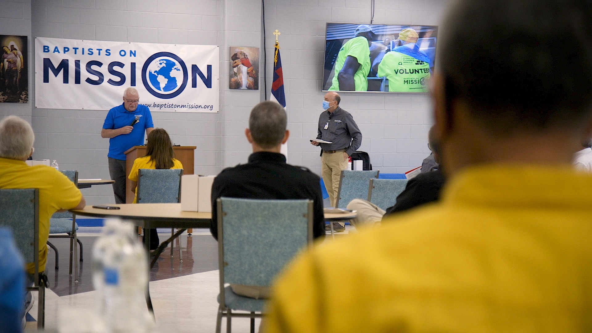 Baptists on Mission dedicates Charity Rebuild Center