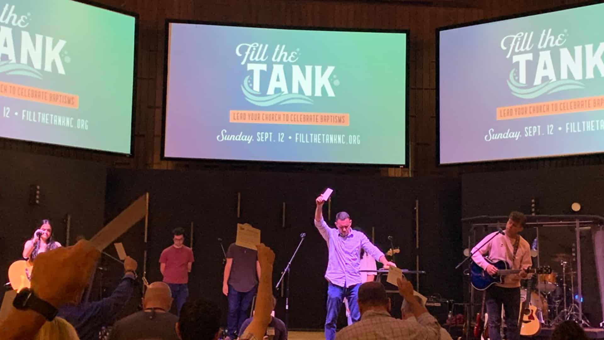 NC Baptists challenged to ‘Fill the Tank’ on Sept. 12