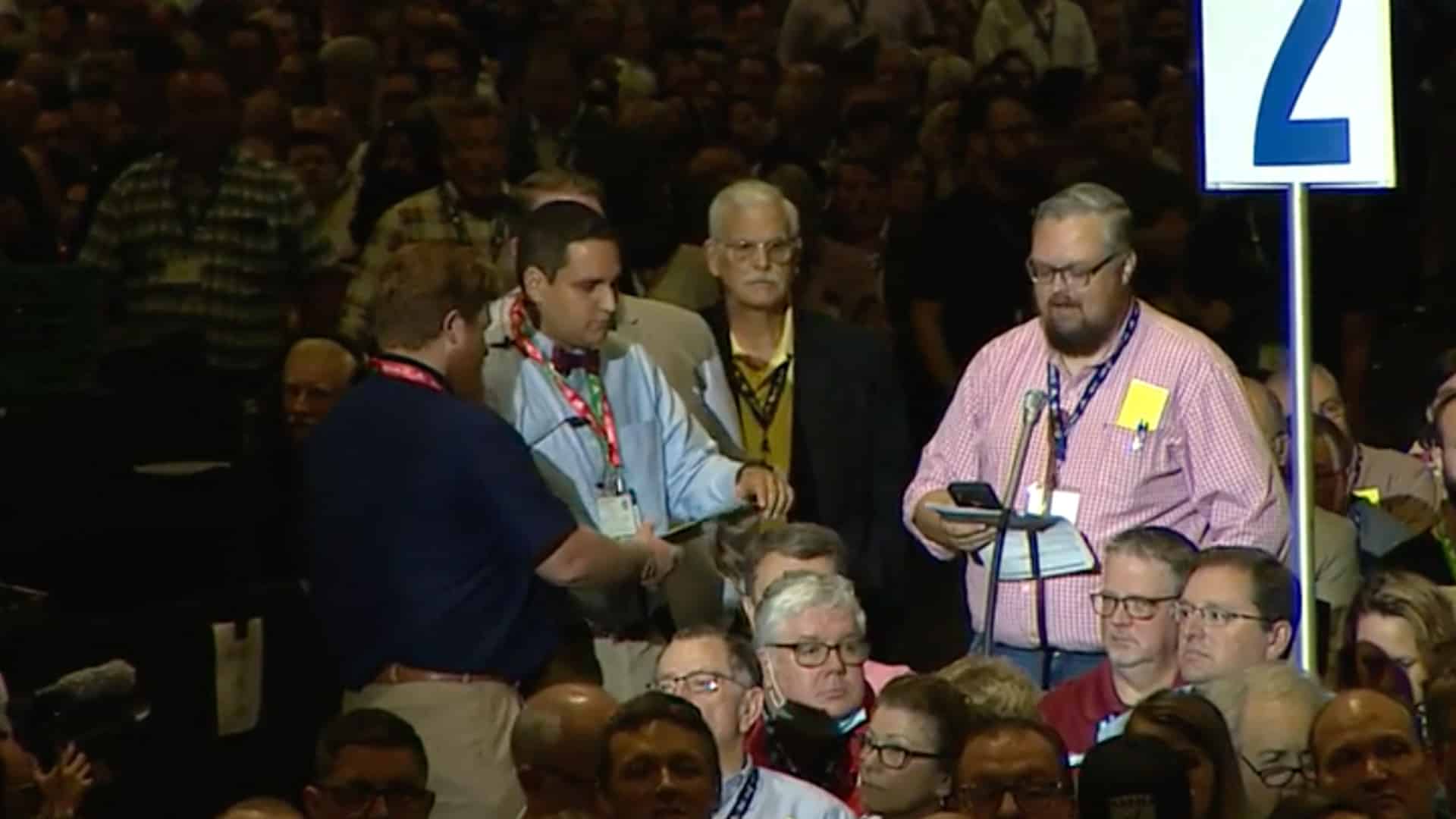 NC pastor’s motion for ‘Fellowship Meal Sunday’ to receive consideration