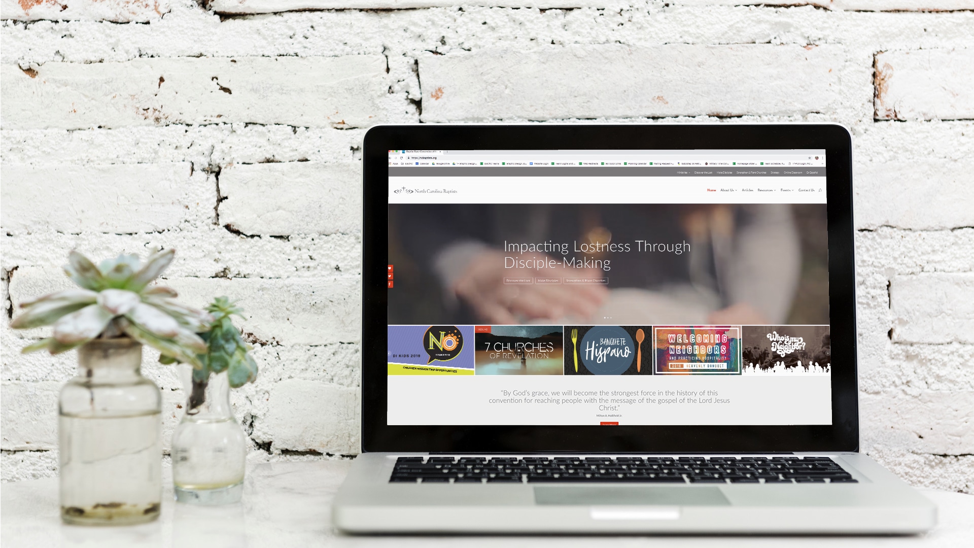 Introducing the new NC Baptist website
