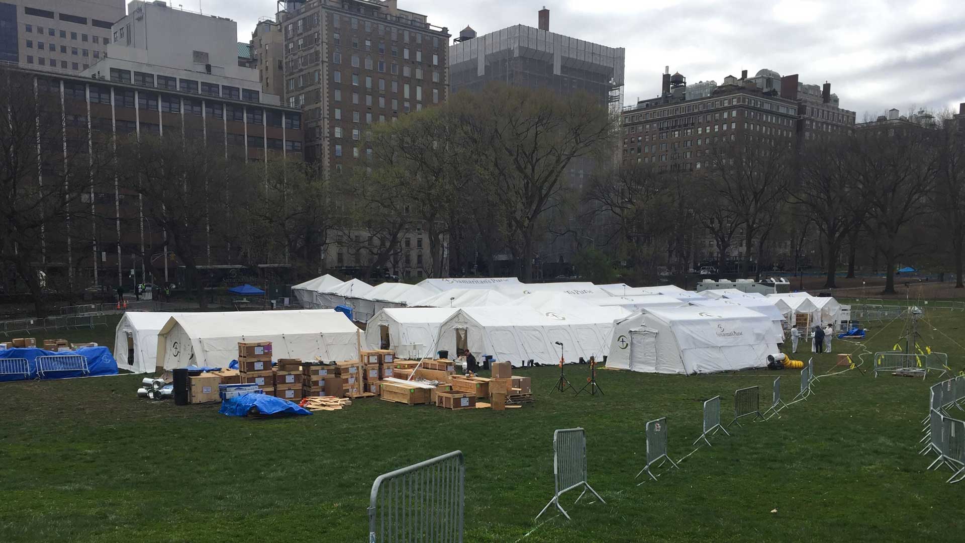 Truett Camp director assists with field hospital in New York
