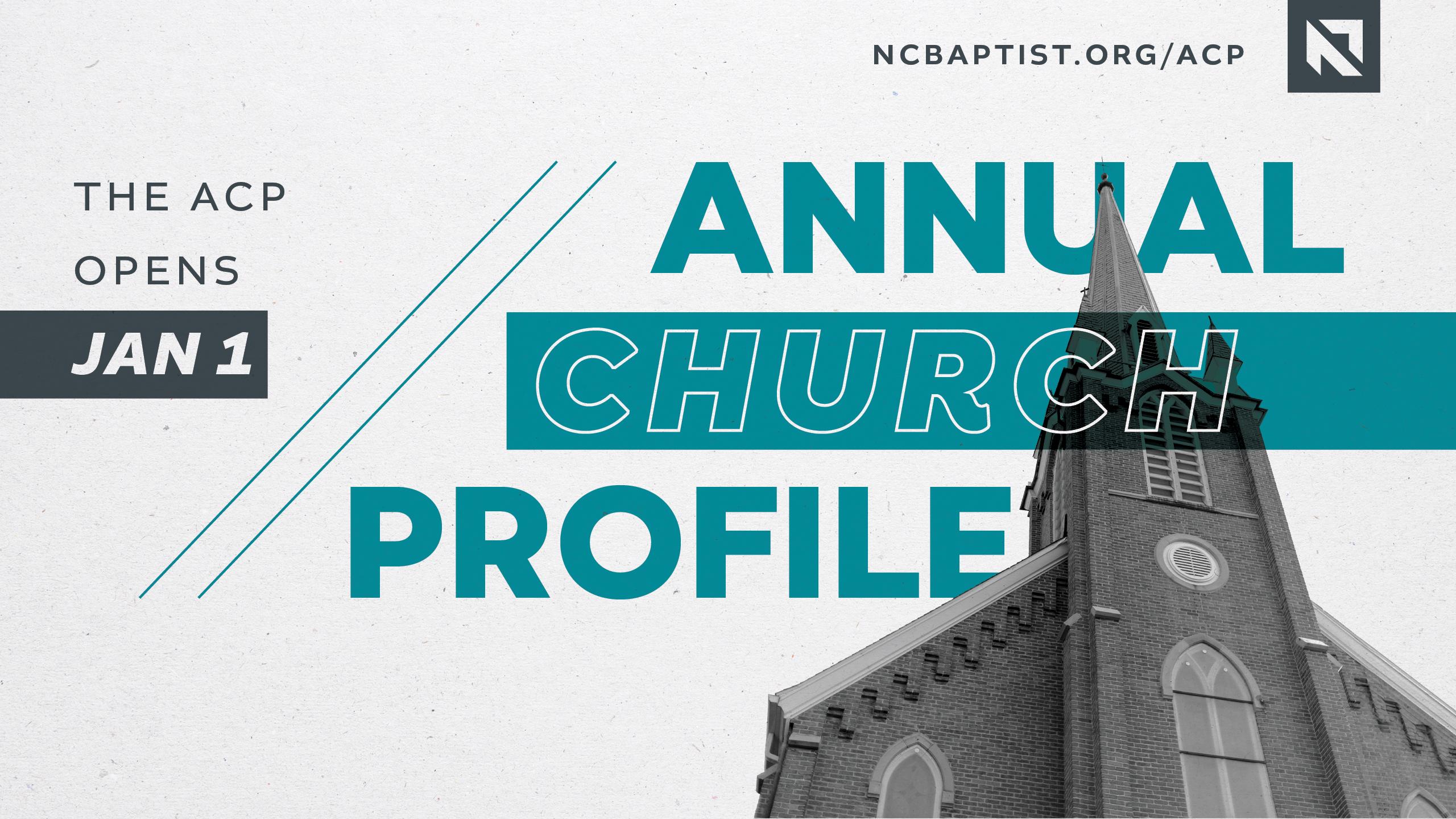 Annual Church Profile explainer: January is ACP month