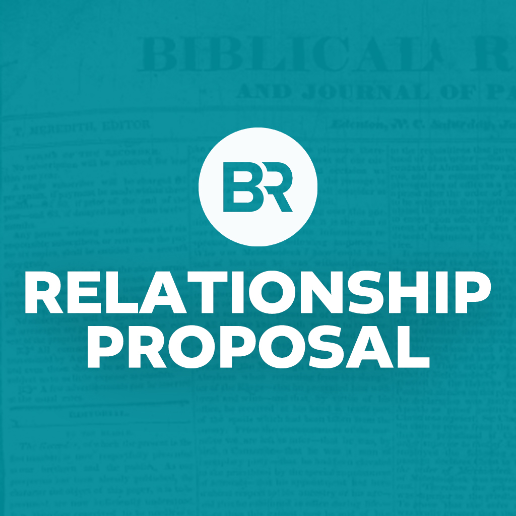 Image for Biblical Recorder Relationship Proposal