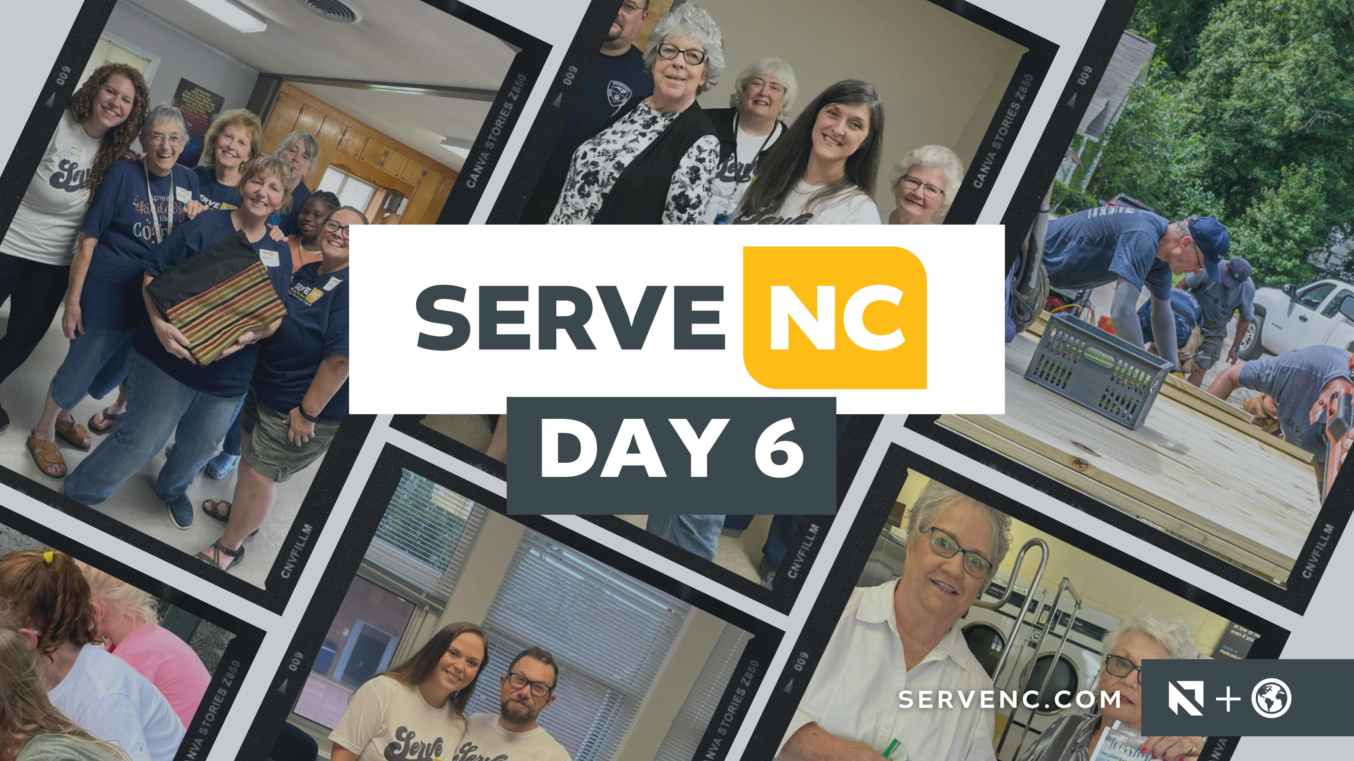 Debby stirs hearts to ‘ServeNC:’ Day 6 highlights