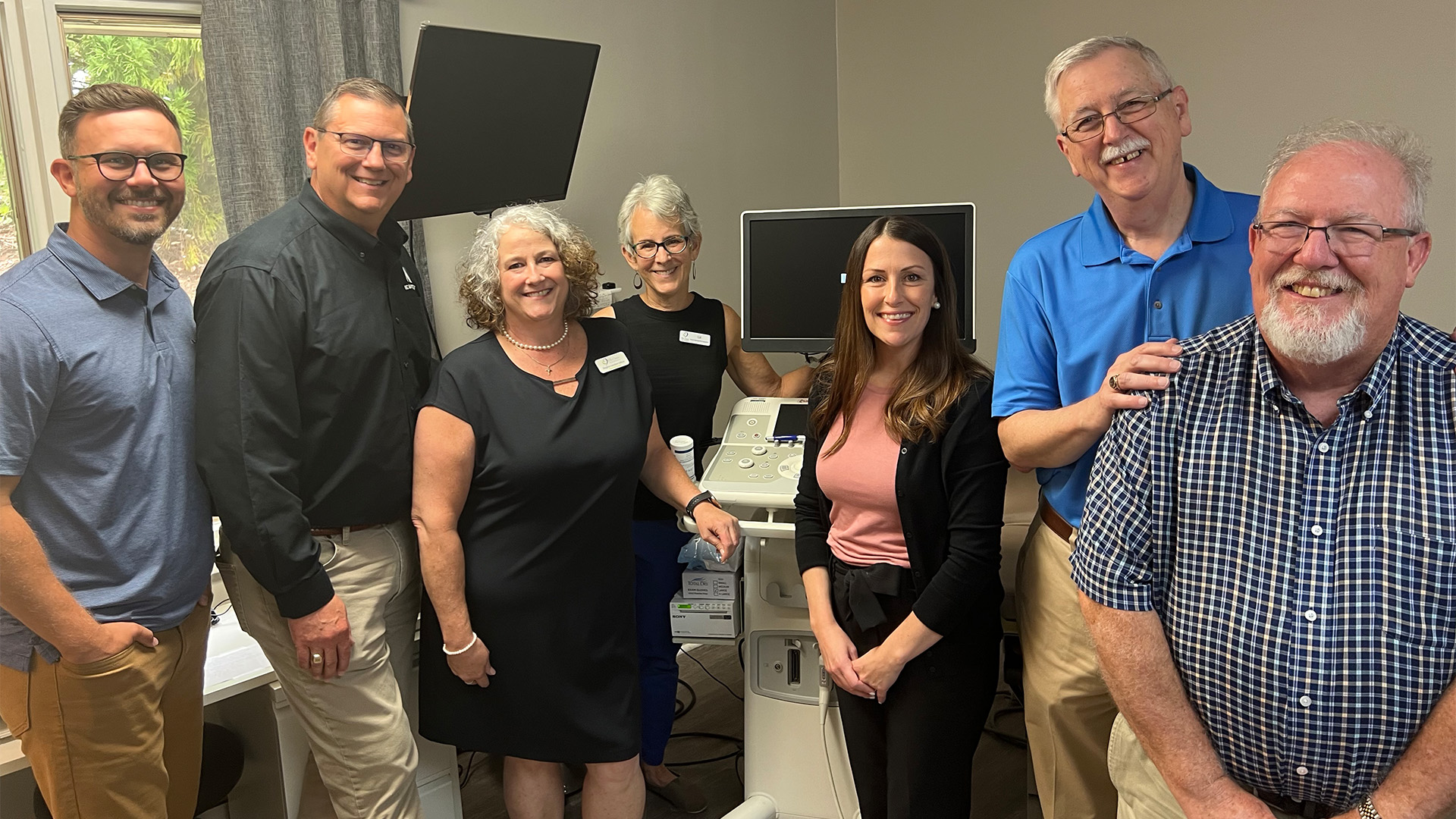 Image for NC Baptists dedicate ultrasound unit at western NC pregnancy center