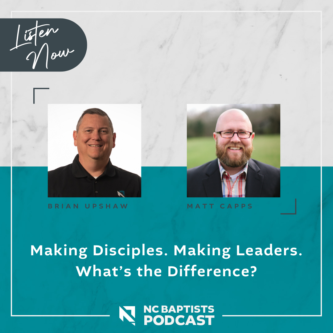 Image for Making Disciples. Making Leaders. What’s the Difference?
