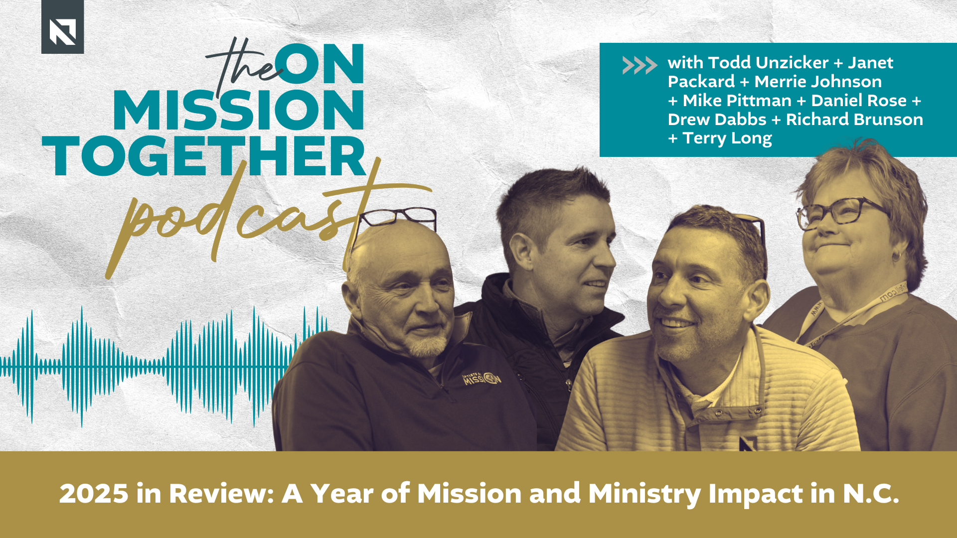 Image for Podcast: Resumen de 2025: Un año de misión e impacto ministerial en Carolina del Norte.