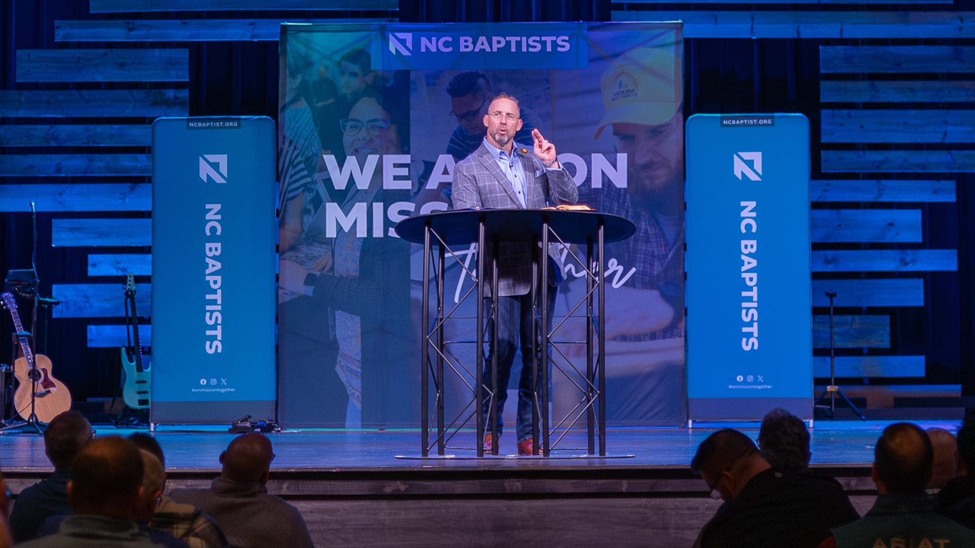 Pressley shares need for discipleship at annual NC Baptist conference