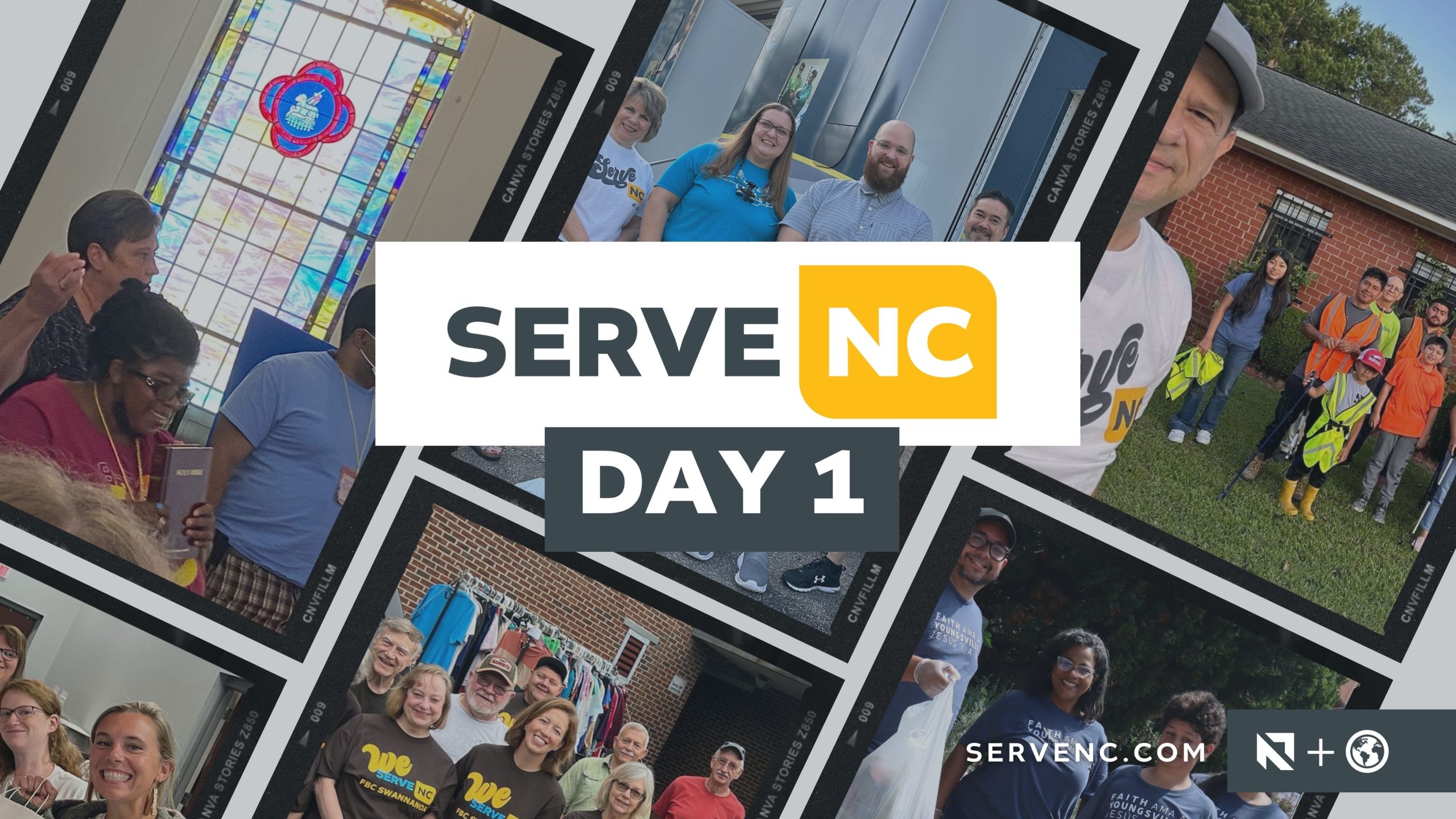 Sharing gifts, cleaning streets: ‘ServeNC’ day 1 highlights